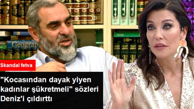 Deniz Akkaya, "Kocasından Dayak Yiyen Kadınlar Şükretmeli" Diyen İlahiyatçıya Ateş Püskürdü