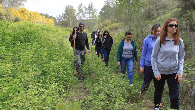 Sağlıklı yaşam için doğa yürüyüşü gerçekleşti