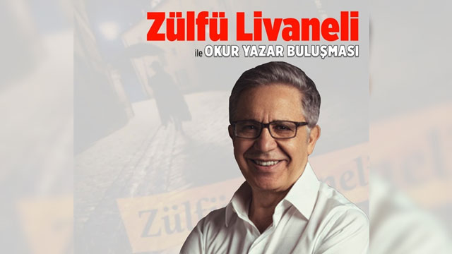 Zülfü Livaneli yarın okurlarıyla buluşuyor