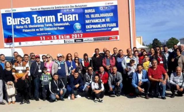 KTÇB, 15. Bursa Uluslararası Tarım, Tohumculuk, Fidancılık ve Süt Endüstrisi Fuarı’na katıldı