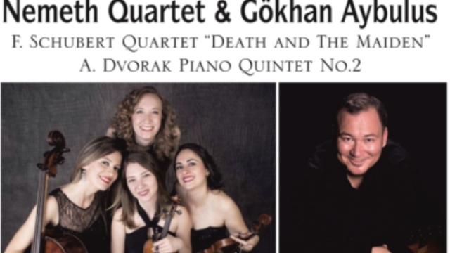 kuzey kıbrıs müzik festivali’nde cuma akşamı nemeth quartet & gökhan aybulus konseri var…