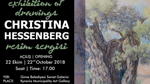 İngiliz Ressam Hessenberg, Girne Belediyesi Sanat Galerisi’nde kişisel resim sergisi açıyor