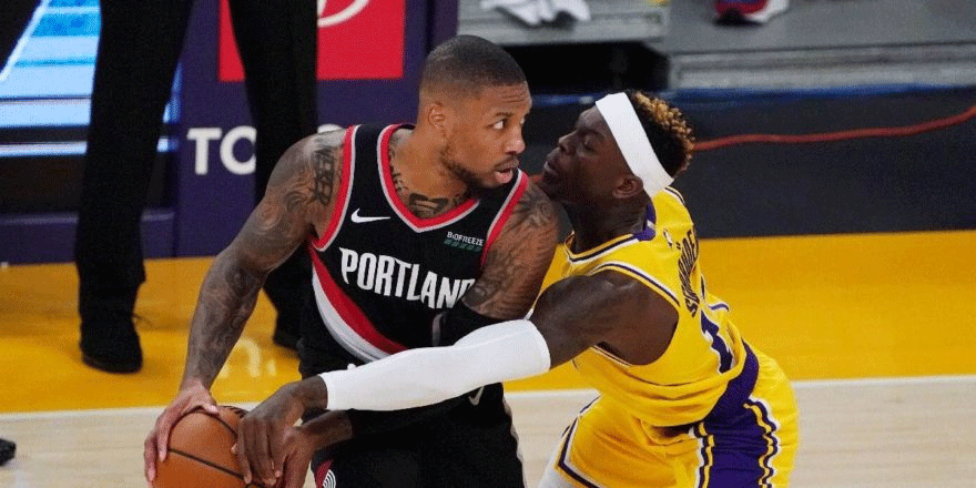 Portland Trail Blazers, Los Angeles Lakers’ı Lillard ve Trent Jr. ile devirdi