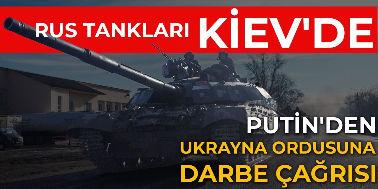 Putin'den Ukrayna ordusuna darbe çağrısı