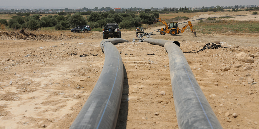 Değirmenlik Akıncılar Belediyesi, 3 bin 200 metre yeni su hattı döşedi